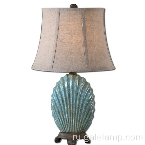 Элегантная винтажная керамическая настольная лампа для спальни